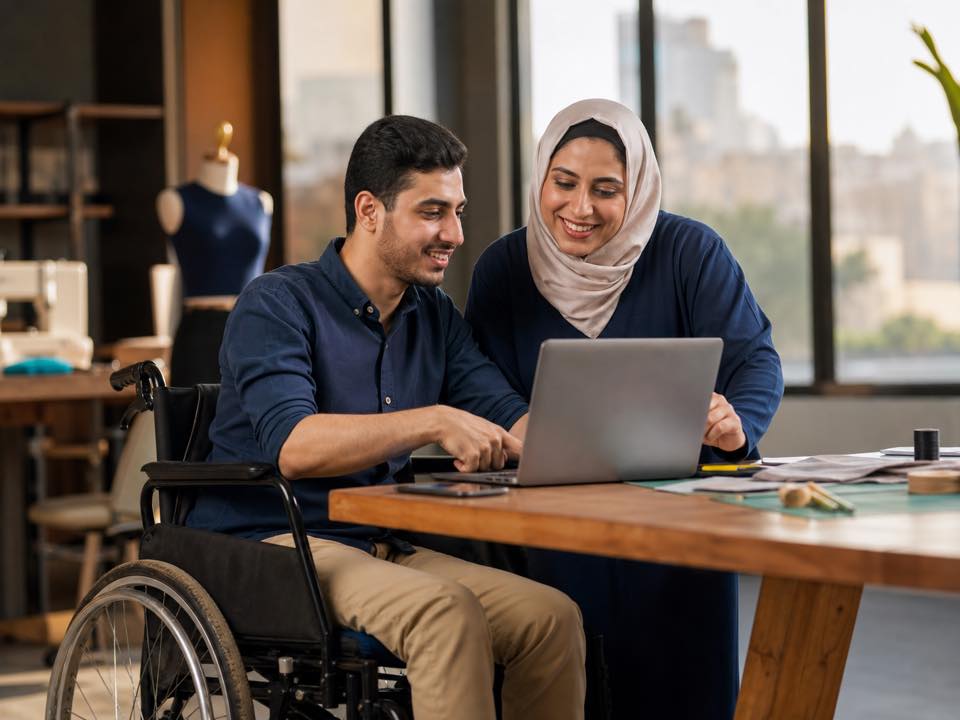 دعم وتأهيل ذوي الهمم